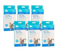 FabFinds Scented Cat Litter Liners Thick Cat Tray Litter Liners Medium (144)