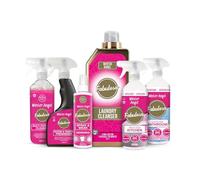 FabFinds Winter Angel Household Cleaning Bundle 7 Piece Multipurpose Sprays Laundry Cleanser Fabric Freshener Kitchen Bathroom Spray and Concentrated Cleaner