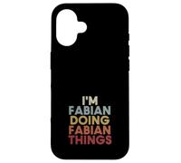 Fabian Name Fabian Personalized Name First Given Case for iPhone 16