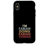 Fabian Name Fabian Personalized Name First Given Case for iPhone X/XS