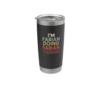 Fabian Name Fabian Personalized Name First Given Stainless Steel Insulated Tumbler