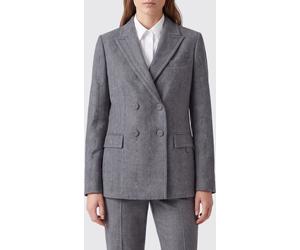 FABIANA FILIPPI Double-Breasted Cropped Virgin Wool Blazer - Size: 38 - female