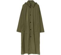 Fabiana Filippi hooded technical-jersey parka coat - Green XS-S