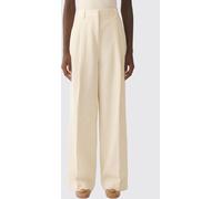 FABIANA FILIPPI Virgin Wool Blend Wide-Leg Trousers - Size: 40 - female