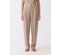 FABIANA FILIPPI Wide Leg Linen Trousers - Size: 44 - female