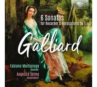 Fabiano Martignago, Angelica Selmo - 6 Sonatas for Recorder & Harpsichord Op.1