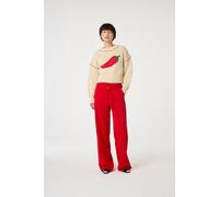 Fabienne Chapot Nelsan Trousers Red Hot Chilli size 40 | Straight Pants Outlet | Women | Red 40