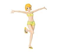 FABIIA Hatsune Miku Figure Virtual Singer Kagamine Rin Swimsuit Version - 7.1 Inches Pvc Figure
