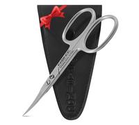 FABINOC® Curved Cuticle Scissors | German Quality Stainless Steel Multi-Purpose Sharp Manicure Scissors for Men & Women