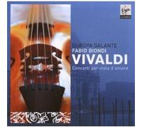 FABIO BIONDI&EUROPA GALANTE - CONCERTI PER VIOLA D'AMORE CD KLASSIK NEW VIVALDI