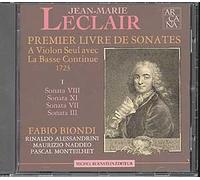 Fabio Biondi - Leclair: 4 Sonates Du Livre I