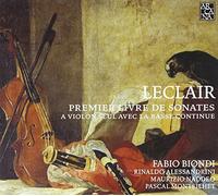 Fabio Biondi - Leclair:Sonatas For Solo Vi