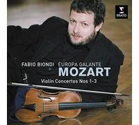 Fabio Biondi - Mozart Violin Concertos 1.2 & 3 [Japan CD] WPCS-13032