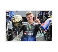 Fabio Quartararo MotoGP World Champion Poster Canvas Poster Bedroom Decor Landscape Office Room Decor Gift 20x30inch(50x75cm)
