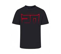 Fabio Quartararo Red 20 MotoGP T-Shirt Black Black(Small)