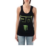 FABIO QUARTARARO Tank top Woman Monster Energy Dual Collection - 20 Logo Monster-XS Black