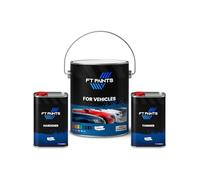 FabioT. FT Paints 1.10L Kit Texture Paint with Satin Matt Finish for Vehicles- RAL 7042-Traffic Grey A