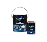 FabioT. FT Paints 1.2 L Kit Synthetic Paint with Matt Finish For Aluminium-RAL 7016-Anthracite Grey