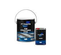 FabioT. FT Paints 1.2 L Kit Synthetic Paint with Matt Finish For Structural Steel-RAL 7042-Traffic Grey A