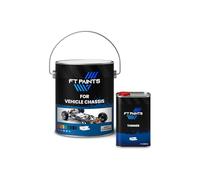 FabioT. FT Paints 1.5L Kit 1K Metal Matt Paint For Vehicle Chassis- RAL 7016-Anthracite Grey