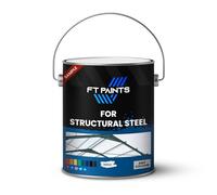 FabioT. FT Paints 100 ml Sample Chassis Paint with Satin Gloss Finish for Structural Steel- RAL 7040-Window Grey