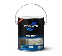 FabioT. FT Paints 100 ml Sample Fast-Drying Wood Paint with Gloss Finish for MDF- RAL 7040-Window Grey