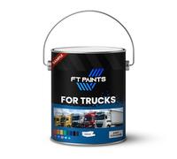 FabioT. FT Paints 100 ml Sample High-Coverage Paint with Satin Finish for Trucks- RAL 9011-Graphite Black