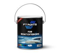 FabioT. FT Paints 100ml Sample ACRY High-Gloss 2K Paint with Hardener E9003 (Slow Drying) For Boat Exteriors -RAL 9010-Pure White