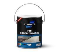 FabioT. FT Paints 100ml Sample Floor Paint with Semi Gloss Finish for Concrete Floors- RAL 7042-Traffic Grey A