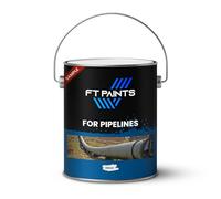 FabioT. FT Paints 100ml Sample Mica Paint Matt Anti-Corrosion Coating for Pipelines- RAL 7001-Silver Grey
