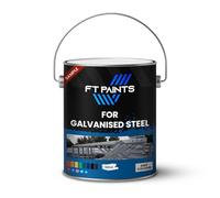 FabioT. FT Paints 100ml Sample Vinyl Paint with Satin-Matt Coating for Galvanised Steel- RAL 9011-Graphite Black