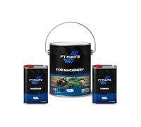 FabioT. FT Paints 2.75L Kit Texture Paint with Satin Matt Finish for Machinery- RAL 6005-Moss Green