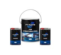 FabioT. FT Paints 21.9L Kit Epoxy Mica Paint with Matt Finish for Structural steel- RAL 7042-Traffic Grey A