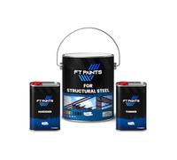 FabioT. FT Paints 3.03L Kit Epoxy Mica Paint with Matt Finish for Structural steel- RAL 7042-Traffic Grey A