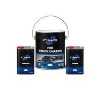 FabioT. FT Paints 5.50 L Kit Chassis Paint with Satin Gloss Finish for Truck Chassis- RAL 3020-Traffic Red