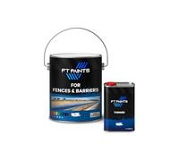 FabioT. FT Paints 5L Kit Satin Finish Paint For Steel Structures & Machinery- RAL 7035-Light Grey