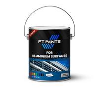 FabioT. FT Paints Sample 100ml 1K Metal Satin Paint For Aluminium Surfaces- RAL 9005-Jet Black