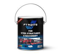 FabioT. FT Paints Sample 100ml Gloss Finish Paint For Steel Structures & Machinery- RAL 7035-Light Grey