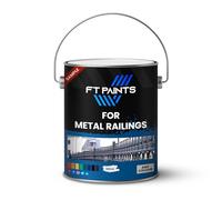 FabioT. FT Paints Sample 100ml Satin Finish Paint For Metal Railings- RAL 6005-Moss Green