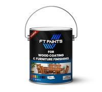 FabioT. FT Paints Sample 100ml Semi-Gloss Paint For Wood Coating & Furniture Finishing- RAL 9005-Jet Black