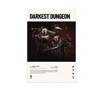 FABIVA Darkest Dungeon (2016) Video Game Poster Canvas Poster Bedroom Decor Sports Landscape Office Room Decor Gift Unframe-style 08x12inch(20x30cm)
