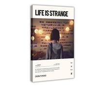 FABIVA Life Is Strange (2015) Video Game Poster Canvas Poster Bedroom Decor Sports Landscape Office Room Decor Gift Frame-style 12x18inch(30x45cm)
