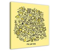 FABIVA Mac DeMarco Poster This Old Dog Album Cover Canvas Poster Wall Art Decor Print Picture Paintings for Living Room Bedroom Decoration Frame 16x16inch(40x40cm)