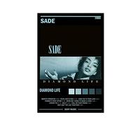FABIVA Sade - Diamond Life Album Cover 1 Canvas Poster Bedroom Decor Sports Landscape Office Room Decor Gift Unframe-style 08x12inch(20x30cm)