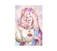 FABIVA Saint Dolly Parton 49 Canvas Poster Wall Art Decor Print Picture Paintings for Living Room Bedroom Decoration Unframe-style 20x30inch(50x75cm)