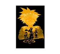 FABIVA Sora Kingdom Hearts Poster 2 Canvas Poster Bedroom Decor Sports Landscape Office Room Decor Gift Unframe-style 12x18inch(30x45cm)