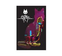 FABIVA Stray Video Game Poster 1 Canvas Poster Bedroom Decor Sports Landscape Office Room Decor Gift Unframe-style 08x12inch(20x30cm)