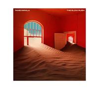 FABIVA Tame Impala Poster The Slow Rush Album Cover Poster Canvas Poster Bedroom Decor Sports Landscape Office Room Decor Gift Unframe 16x16inch(40x40cm)