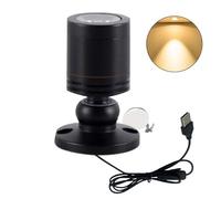 Fabixoin Led Floor Lighting - Indoor Light Up Lights, USB Powered Jewelry Spotlight, Dimmable Plant Spotlight for Artwork, Plants, Pictures, Wall Art Display