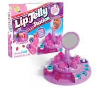 FabLab Lip Jelly Station | Create FAB Scented Lip Jelly! | Includes 4 Lip Jelly Bases with Colours and Scents - Storage and Mirror Included | Girls Gifts for Ages 8+